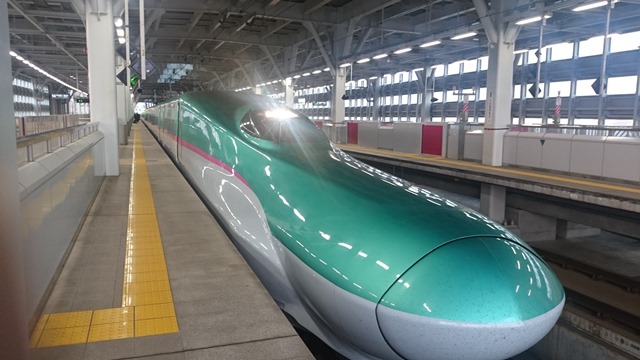 上野から新青森まで新幹線で