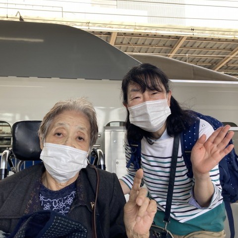 新幹線転院同行スタッフ1