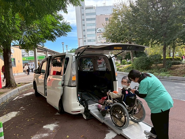 車いす旅行介護タクシー利用