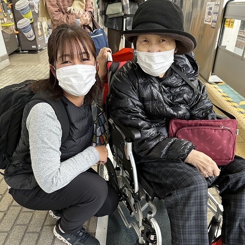 関西から関東へ 新幹線の多目的室を利用した引越し移動支援