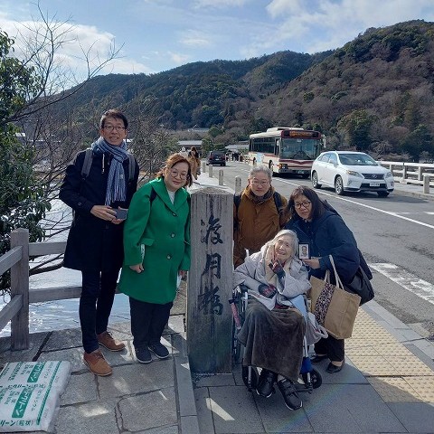 車いす旅行ご家族で